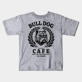 Bull Dog Cafe Original Aesthetic Tribute 〶 Kids T-Shirt